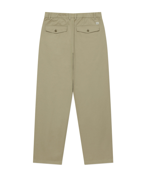 COVERNAT（カバーナット）の「イージーパンツツイル1タックパンツベージュ（その他パンツ・メンズ・その他・SMALL/MEDIUM/LARGE/X-LARGE）」の3枚目の写真