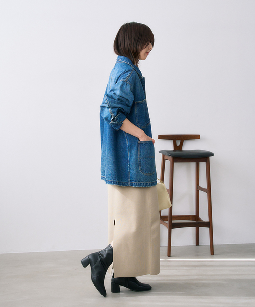 LE TALON（ルタロン）の「《追加3》5cmスクエアフィットショートブーツ（ブーツ・レディース・ブラック系その他/ブラウン・X-LARGE/LARGE/MEDIUM/SMALL/X-SMALL）」の5枚目の写真