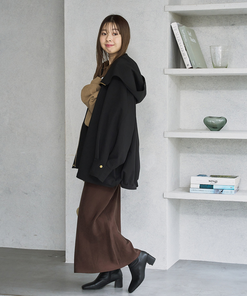 LE TALON（ルタロン）の「《追加3》5cmスクエアフィットショートブーツ（ブーツ・レディース・ブラック系その他/ブラウン・X-LARGE/LARGE/MEDIUM/SMALL/X-SMALL）」の19枚目の写真