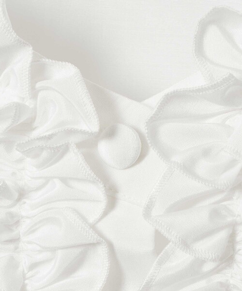 LOULOU WILLOUGHBY(ルルウィルビー)の「【LOULOU WILLOUGHBY】テクニカルギャザーブラウス(シャツ/ブラウス・レディース・ネイビー/ライトベージュ/オフホワイト・2)」の10枚目の写真