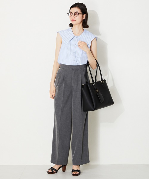 MISCH MASCH（ミッシュマッシュ）の「A4横長 トートバッグ（トートバッグ・レディース・ブラック/ベージュ・ﾌﾘ-）」の16枚目の写真