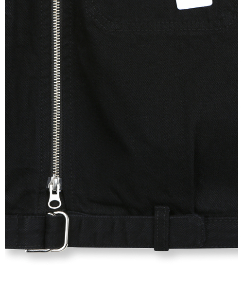 BESLOW(ビースロー)の「CONE MILL MILITARY ZIP-UP DENIM JACKET BLACK(デニムジャケット・メンズ・その他・SMALL/MEDIUM/LARGE/X-LARGE)」の18枚目の写真