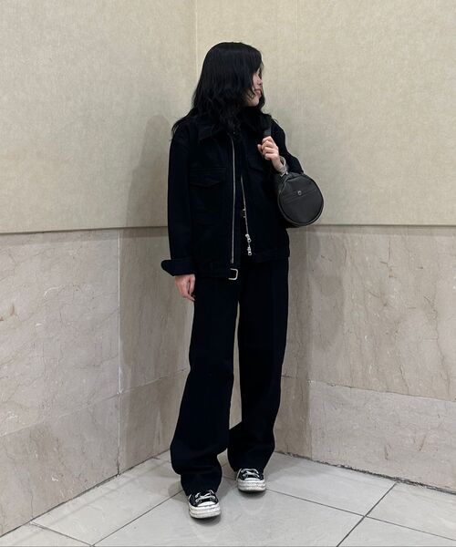 BESLOW(ビースロー)の「CONE MILL MILITARY ZIP-UP DENIM JACKET BLACK(デニムジャケット・メンズ・その他・SMALL/MEDIUM/LARGE/X-LARGE)」の5枚目の写真