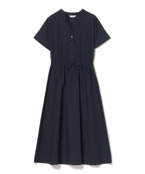 BEAMS HEART（ビームスハート）の「スキッパー ドロスト ワンピース（ワンピース・レディース・グリーン系その他4/サックスブルー/ネイビー・FREE）」の6枚目の写真