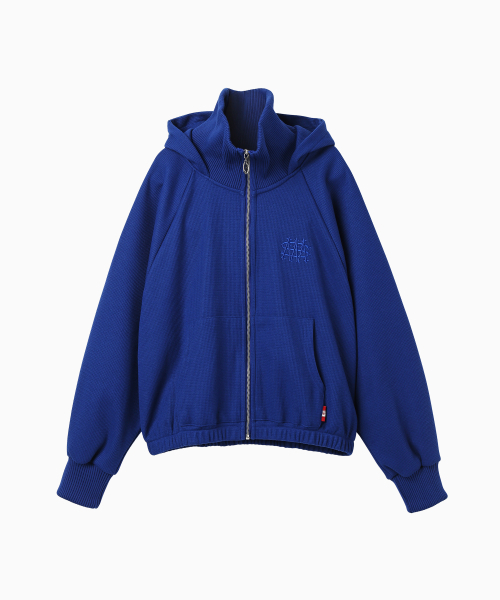 MENASOO(ミナス)の「Waffle Mink Daily Hooded Zip Up_Blue(パーカー・レディース・ブルー・F)」の13枚目の写真