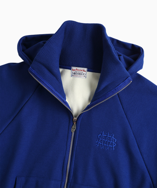 MENASOO(ミナス)の「Waffle Mink Daily Hooded Zip Up_Blue(パーカー・レディース・ブルー・F)」の15枚目の写真