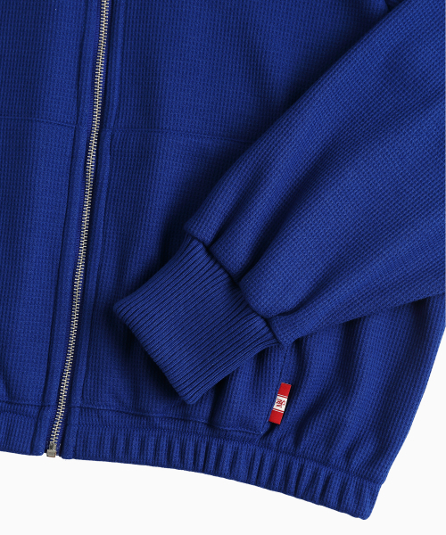 MENASOO(ミナス)の「Waffle Mink Daily Hooded Zip Up_Blue(パーカー・レディース・ブルー・F)」の20枚目の写真