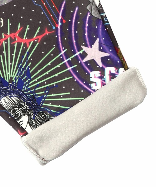 ScoLar（スカラー）の「ScoLar(スカラー) ダークメルヘン風 3柄展開ボンディングパンツ（その他パンツ・レディース・グリーン/チャコールグレー・MEDIUM）」の13枚目の写真