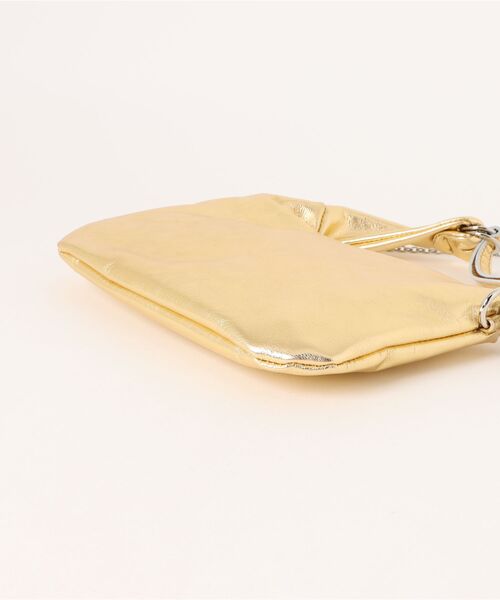 Scrap Book(スクラップブック)の「【POMTATA】LUM 2WAY POUCH(ショルダーバッグ・レディース・シルバー/ゴールド・FREE)」の4枚目の写真