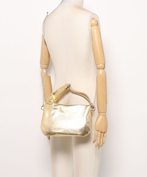 Scrap Book(スクラップブック)の「【POMTATA】LUM 2WAY POUCH(ショルダーバッグ・レディース・シルバー/ゴールド・FREE)」の6枚目の写真