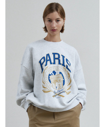 WAVE UNION（ウェーブユニオン）の「Paris Sweatshirt heather gray（スウェット）」