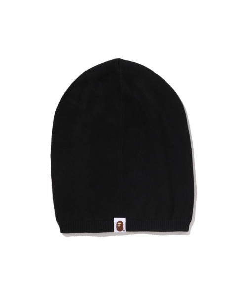 A BATHING APE（アベイシングエイプ）の「CRYSTAL SHARK KNIT CAP（ニットキャップ/ビーニー・メンズ・グレー/ブラック・FREE）」の3枚目の写真