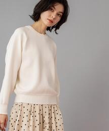 OPAQUE.CLIP（オペークドットクリップ）の「スウェットライクニット【洗濯機OK】（ニット/セーター）」