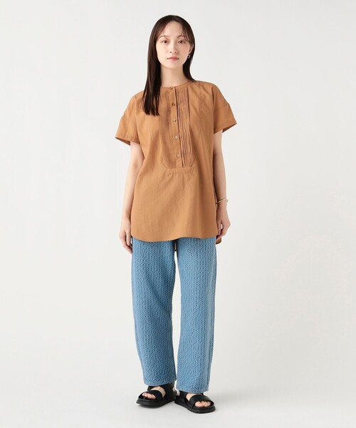 BEAMS HEART(ビームスハート)の「【7/2値下げ】ピンタック シャツ(シャツ/ブラウス・レディース・ブラウン系その他3/ブラック/オフホワイト・FREE)」の21枚目の写真