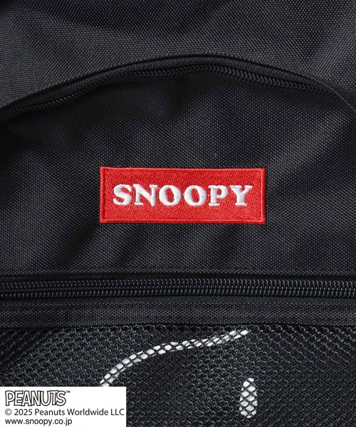 PEANUTS(ピーナッツ)の「PEANUTS SNOOPY(ピーナッツ スヌーピー)キャラクタープリントバックパック/リュックサック(バックパック/リュック・レディース・ブラック×レッド/ブラック×ホワイト/ブラック×ブラック・FREE)」の22枚目の写真