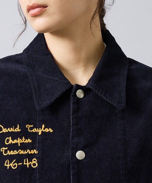 THRIFTY LOOK(スリフティールック)の「【THRIFTY LOOK スリフティルック】 FFA JACKET SNAP BUTTON/ファーマーズジャケット スナップボタン/ユニセックス(ブルゾン・メンズ・ネイビー・M/L)」の8枚目の写真