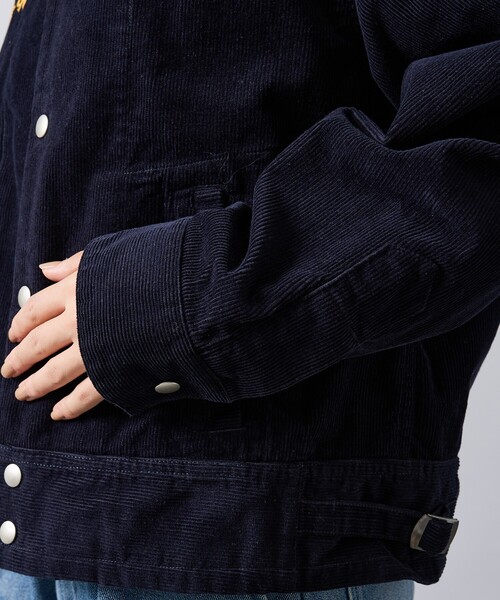 THRIFTY LOOK(スリフティールック)の「【THRIFTY LOOK スリフティルック】 FFA JACKET SNAP BUTTON/ファーマーズジャケット スナップボタン/ユニセックス(ブルゾン・メンズ・ネイビー・M/L)」の10枚目の写真