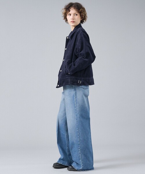 THRIFTY LOOK(スリフティールック)の「【THRIFTY LOOK スリフティルック】 FFA JACKET SNAP BUTTON/ファーマーズジャケット スナップボタン/ユニセックス(ブルゾン・メンズ・ネイビー・M/L)」の19枚目の写真