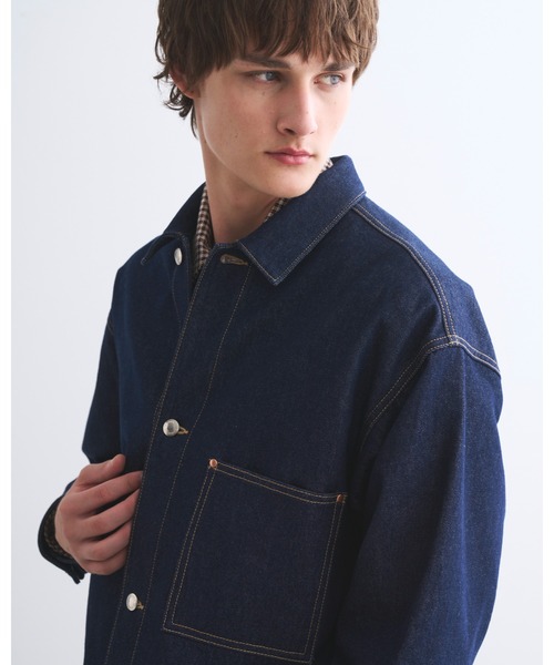 Traditional Weatherwear（トラディショナルウェザーウェア）の「WORK JACKET 001D（ブルゾン・メンズ・ワンウォッシュ・40/38/36/34）」の6枚目の写真