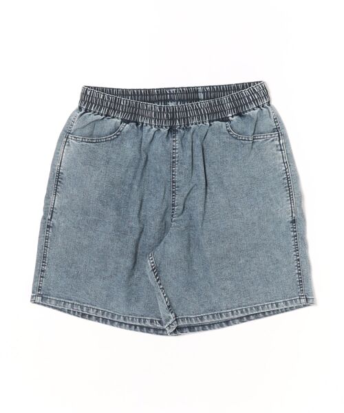 HOUSTON(ヒューストン)の「【HOUSTON】デニムバギーショーツ(デニムパンツ・メンズ・ライトブルー/ブルー・X-LARGE)」の2枚目の写真
