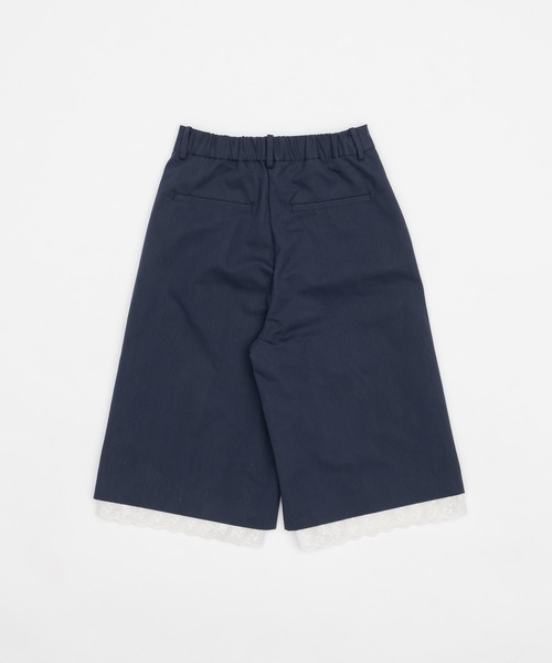 cotton lace half pants / レースハーフパンツ（その他パンツ