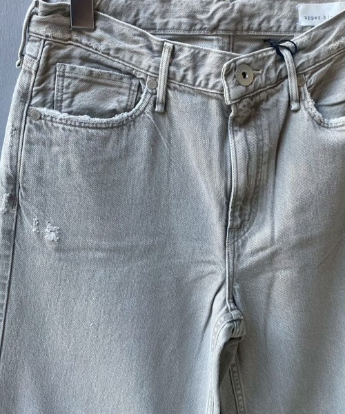 upperhights(アッパーハイツ)の「upper hights(アッパーハイツ)THE LAUREN(デニムパンツ・レディース・グレー系その他3・23/25/24)」の7枚目の写真