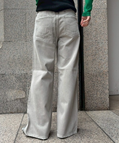 upperhights(アッパーハイツ)の「upper hights(アッパーハイツ)THE LAUREN(デニムパンツ・レディース・グレー系その他3・23/25/24)」の3枚目の写真