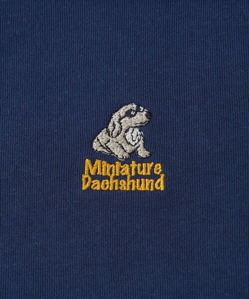 CIAOPANIC TYPY（チャオパニックティピー）の「【ユニセックス】犬刺繍ロゴプリントスウェット（スウェット・メンズ・ライトグレー/ネイビー/アイボリー/チャコールグレー・MEDIUM/LARGE）」の22枚目の写真