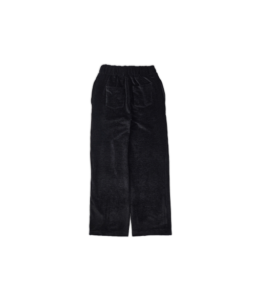 320SHOWROOM(320ショールーム)の「Velvet Drawstring Elastic Pants Black(スウェットパンツ・レディース・ブラック・FREE)」の5枚目の写真