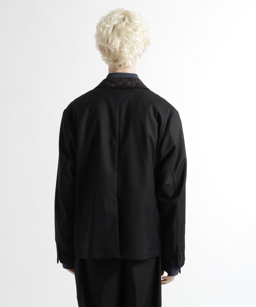 HARE（ハレ）の「【SET UP対応】KAGEBANAダブルジャケット(HARE)（テーラードジャケット・メンズ・パープル/ブラック・MEDIUM/SMALL）」の17枚目の写真