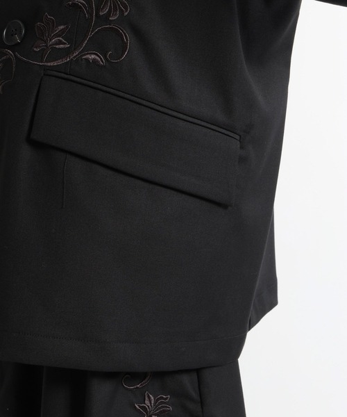 HARE（ハレ）の「【SET UP対応】KAGEBANAダブルジャケット(HARE)（テーラードジャケット・メンズ・パープル/ブラック・MEDIUM/SMALL）」の13枚目の写真