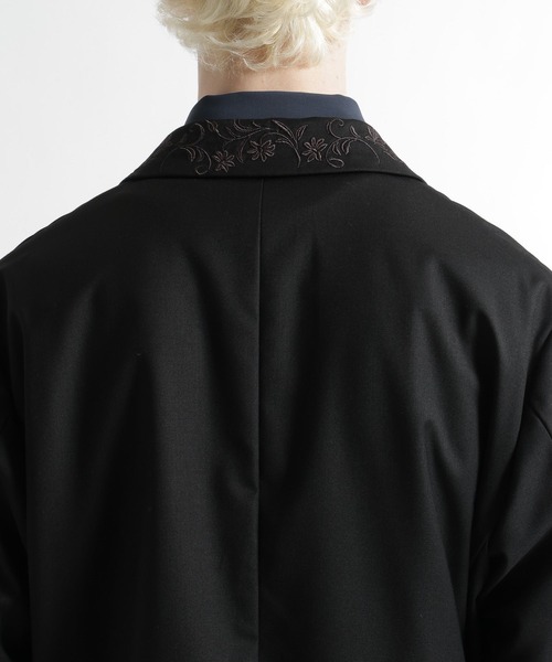 HARE（ハレ）の「【SET UP対応】KAGEBANAダブルジャケット(HARE)（テーラードジャケット・メンズ・パープル/ブラック・MEDIUM/SMALL）」の16枚目の写真