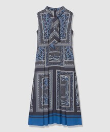 ANAYI（アナイ）の「スカーフプリントボウタイ ワンピース（ワンピース）」