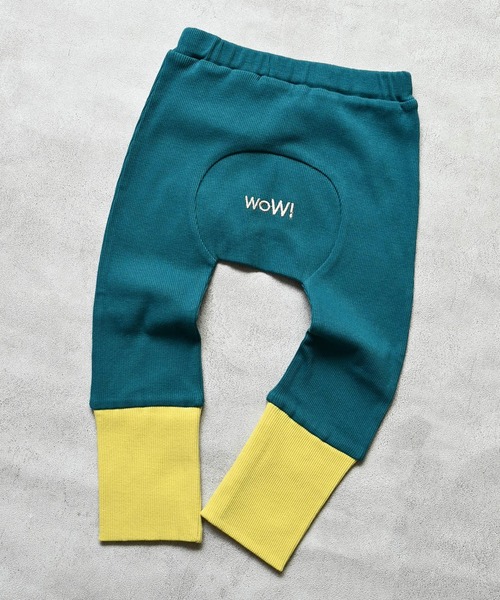 LSP WOW（エルエスピーワオ）の「【LSP WOW!】WOW!サイズアウトしないテレコモンキーパンツ（その他パンツ・キッズ・ブルー/グリーン/ピンク/チャコール・95/90/80）」の3枚目の写真