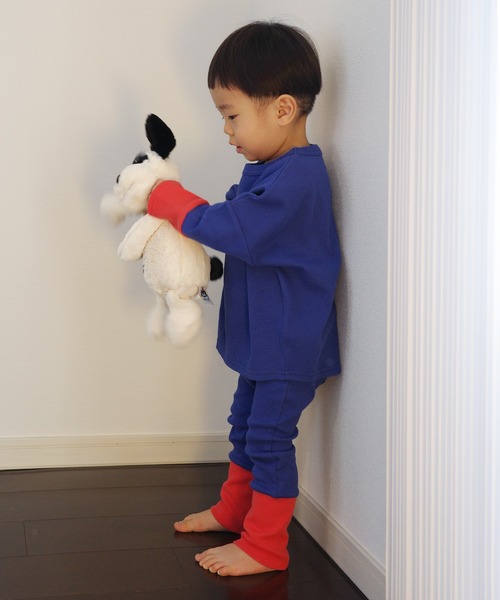 LSP WOW（エルエスピーワオ）の「【LSP WOW!】WOW!サイズアウトしないテレコモンキーパンツ（その他パンツ・キッズ・ブルー/グリーン/ピンク/チャコール・95/90/80）」の8枚目の写真