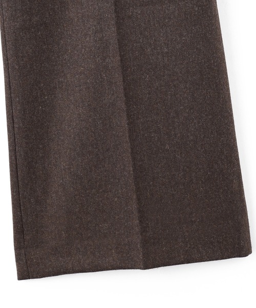 styles(スタイルス)の「WALK IN PARIS BROWN wool suit pants 24FW BROWN PANTS(その他パンツ・メンズ・ブラウン・30inch/32inch)」の5枚目の写真