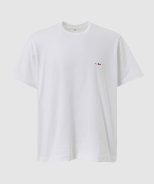 KHOKI(コッキ)の「The House T Shirt(Tシャツ/カットソー・メンズ・ブラック/ホワイト/ブルー・4/3)」の2枚目の写真
