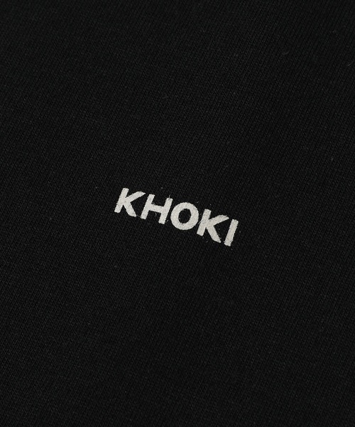 KHOKI(コッキ)の「The House T Shirt(Tシャツ/カットソー・メンズ・ブラック/ホワイト/ブルー・4/3)」の6枚目の写真