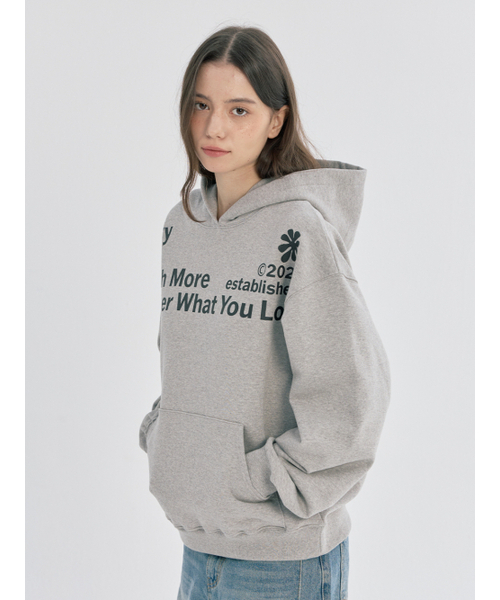 OAFISH(オアフィッシュ)の「WORRY LESS HOODIE, MELANGE(パーカー・レディース・その他・ONE SIZE)」の2枚目の写真