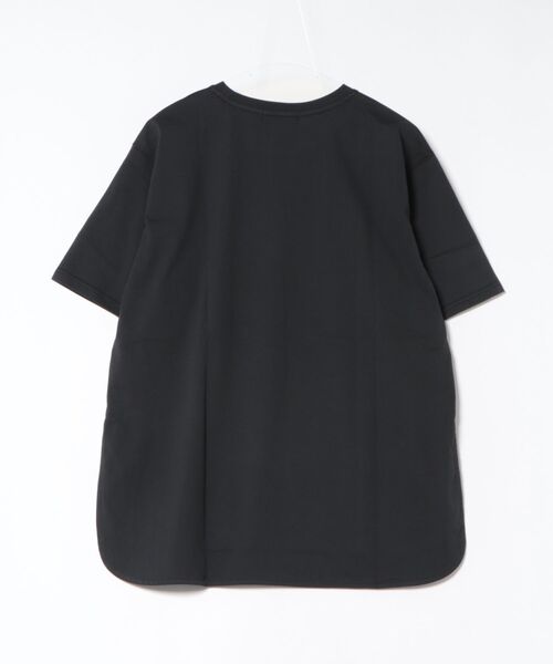 INTERPLANET（インタープラネット）の「【接触冷感・吸水速乾】フォトロゴＴシャツ（Tシャツ/カットソー・レディース・ベージュ/ブラック/オフホワイト・FREE）」の4枚目の写真