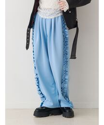 jouetie | バレルレッグフリルトラックパンツ【セットアップ対応】(その他パンツ)
