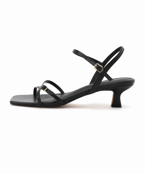 SLOBE IENA（スローブイエナ）の「SLOBE レザークロスサンダル（サンダル・レディース・ブラウン/レッド/ブラック・22.5cm/23cm/23.5cm/24cm/24.5cm）」の4枚目の写真