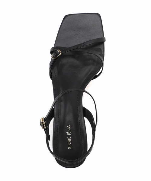 SLOBE IENA（スローブイエナ）の「SLOBE レザークロスサンダル（サンダル・レディース・ブラウン/レッド/ブラック・22.5cm/23cm/23.5cm/24cm/24.5cm）」の20枚目の写真