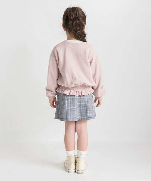 BRANSHES（ブランシェス）の「ハート釦カーディガン（カーディガン/ボレロ・キッズ・ライトグレー/ピンク・120/130/100/90/140/110/150）」の10枚目の写真