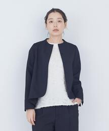 ADIEU TRISTESSE（アデュートリステス）の「リーフカットジャケット（ノーカラージャケット）」