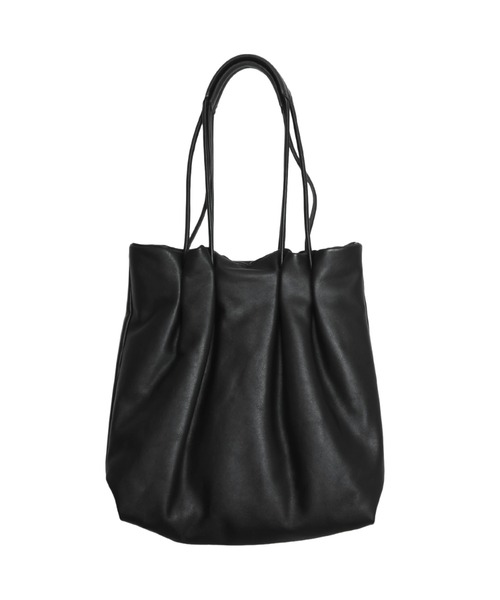 YArKA（ヤーカ）の「【YArKA/ヤーカ】real leather 4 code handle tote bag [abgm2] / 4ロープハンドルデザイントート（トートバッグ・レディース・ブラック・FREE）」の5枚目の写真