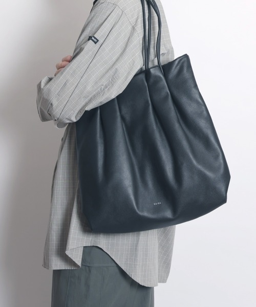 YArKA（ヤーカ）の「【YArKA/ヤーカ】real leather 4 code handle tote bag [abgm2] / 4ロープハンドルデザイントート（トートバッグ・レディース・ブラック・FREE）」の11枚目の写真