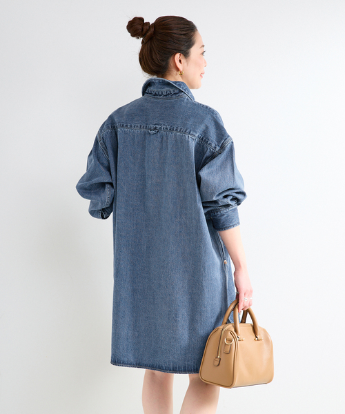 B.C STOCK(ベーセーストック)の「ウォッシャブル / DU JOUR / デュ ジュール JEAN BUAERO TUNIC(チュニック・レディース・ベージュ/ブルー系その他・FREE)」の16枚目の写真
