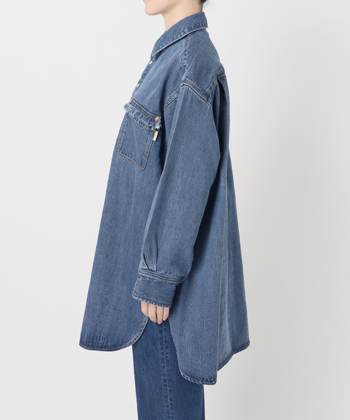 B.C STOCK(ベーセーストック)の「ウォッシャブル / DU JOUR / デュ ジュール JEAN BUAERO TUNIC(チュニック・レディース・ベージュ/ブルー系その他・FREE)」の19枚目の写真