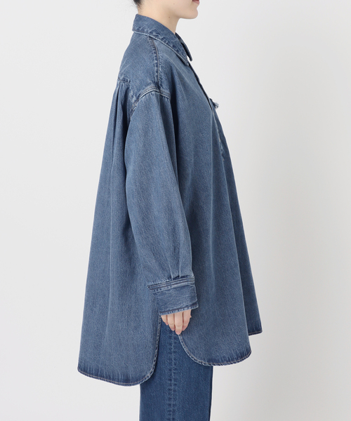 B.C STOCK(ベーセーストック)の「ウォッシャブル / DU JOUR / デュ ジュール JEAN BUAERO TUNIC(チュニック・レディース・ベージュ/ブルー系その他・FREE)」の21枚目の写真